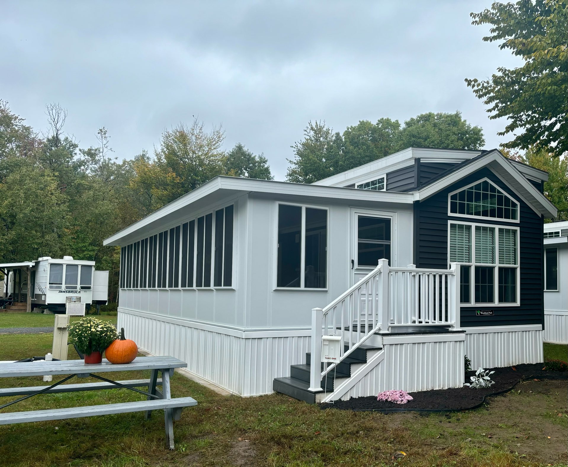 1 BED, 1 BATH | NEW CONSTRUCTION W/LOFT + FLORIDA ROOM | 348 Rainbow Shores Rd. Lot #T2 - single wide - in Pulaski, NY