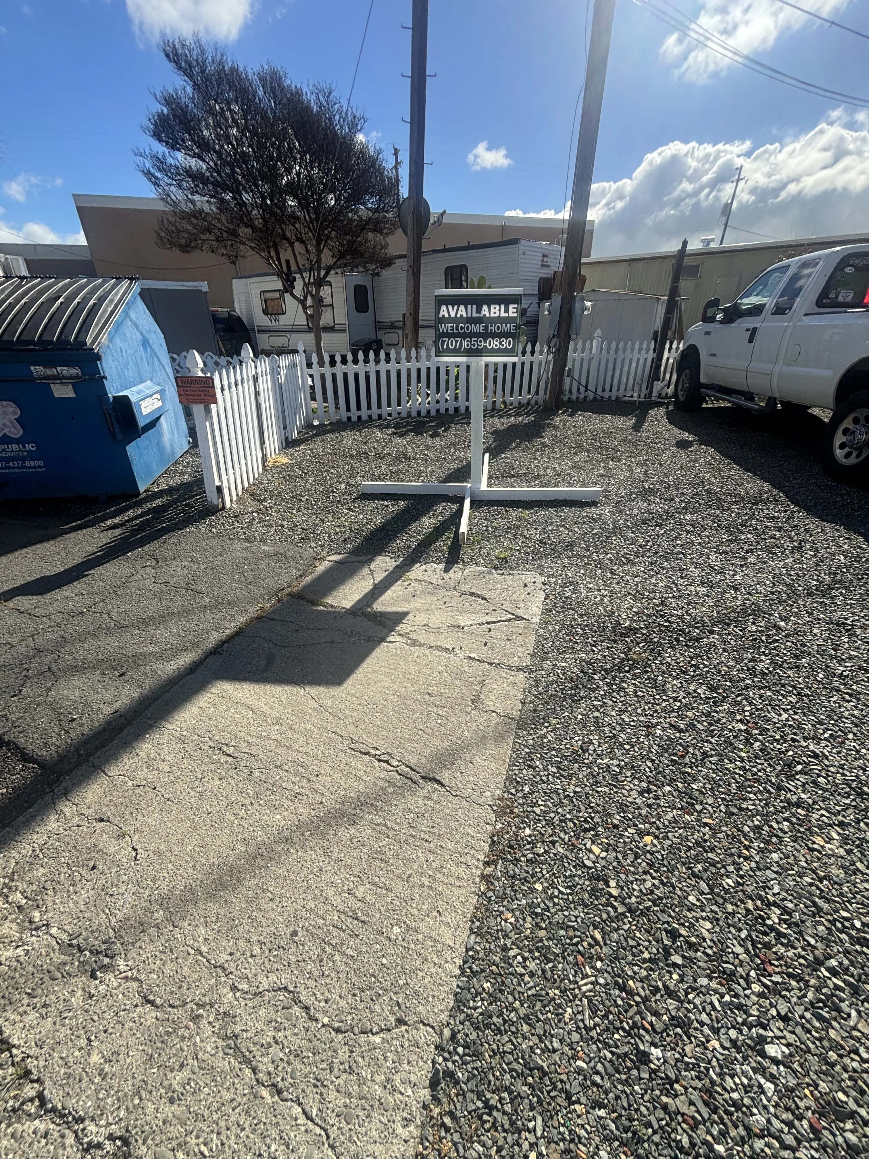 RV SITE SPECIAL 1427 W. Texas Street #C1 - single wide - in Fairfield, CA
