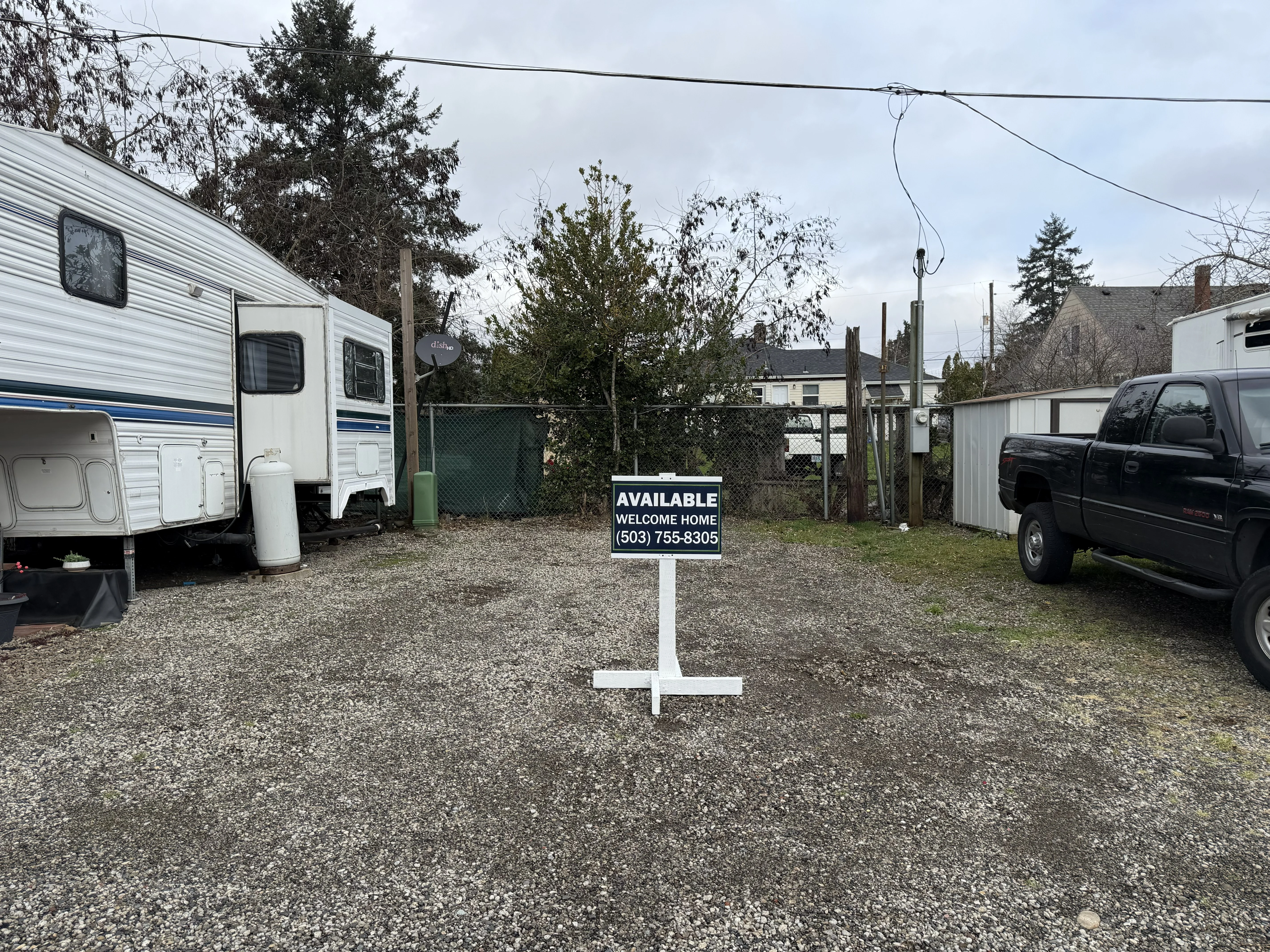 Portland Pines MH & RV Park - RV Site #17 - single wide - in Portland, OR