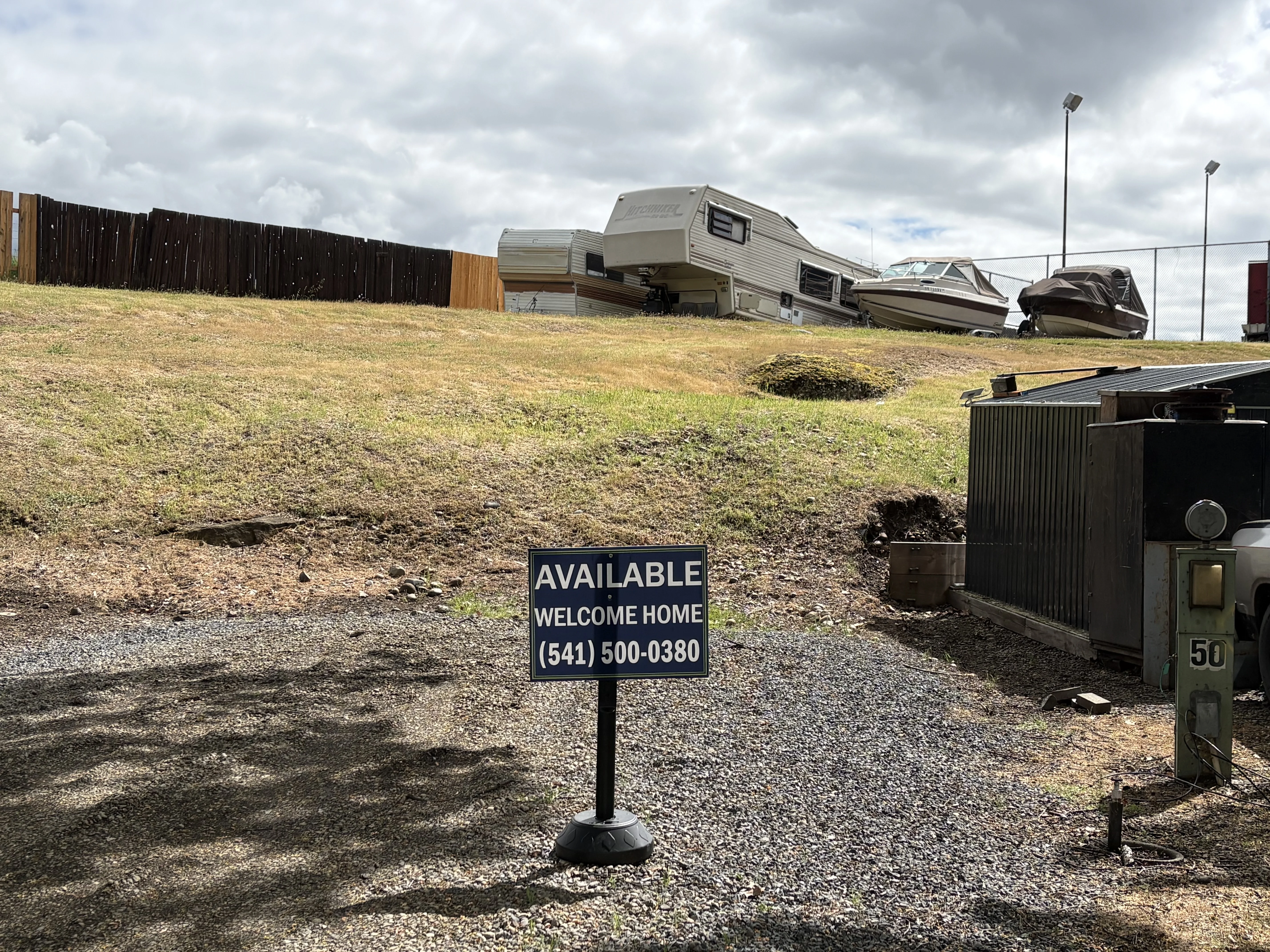Ashland Talent RV Park - single wide - in Talento, OR