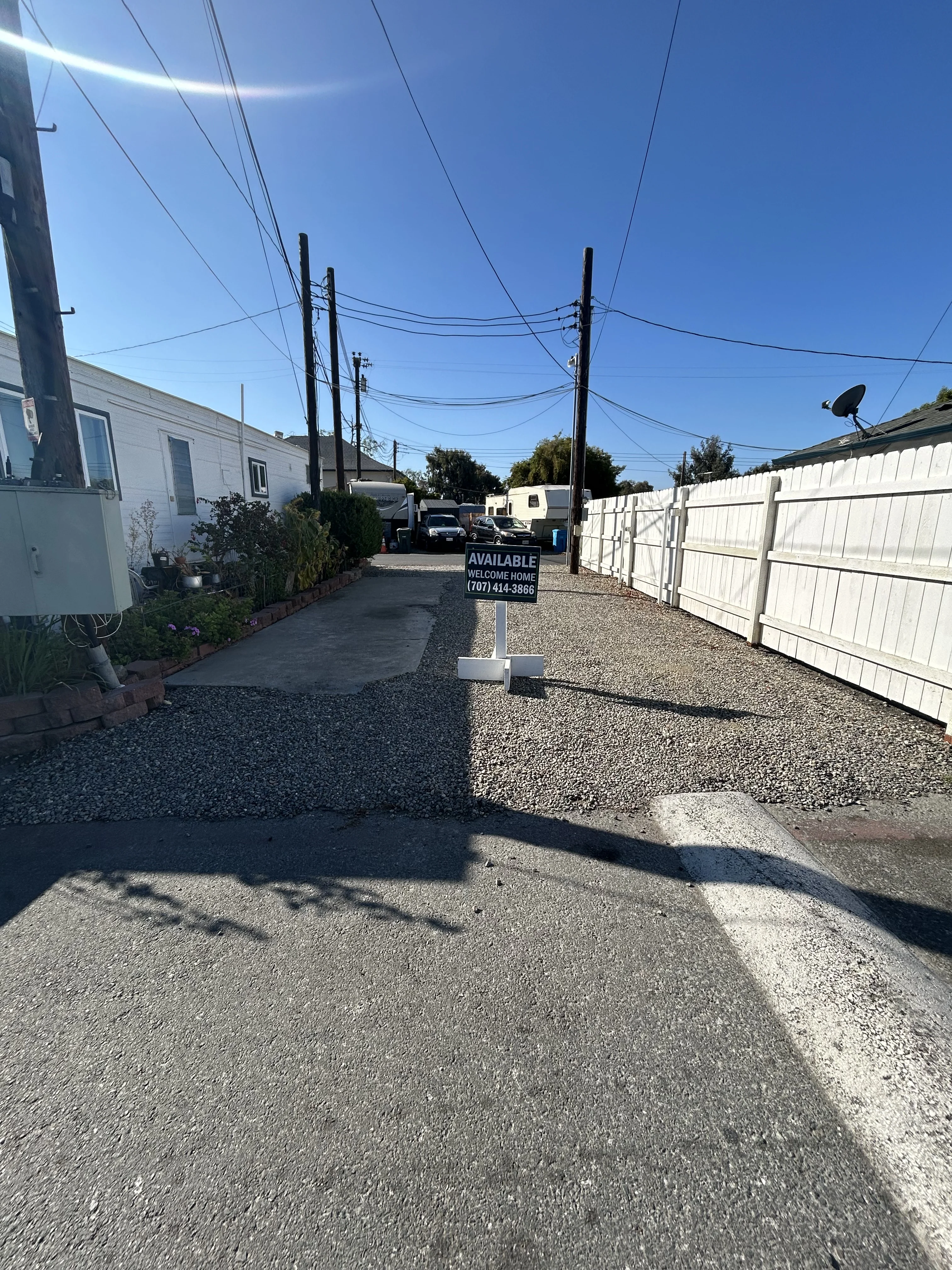 RV SITE SPECIAL 203 Tall Trees Dr - single wide - in Vallejo, CA