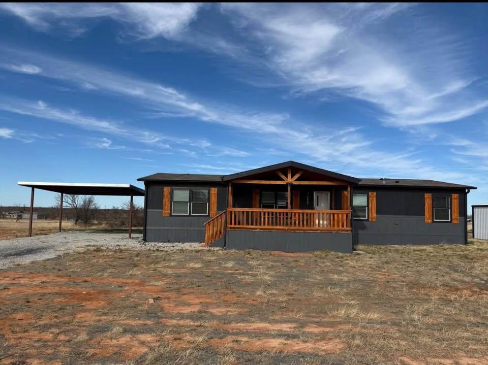 4/2 DW on 2 acres in Poolvile, TX. - double wide - in Springtown, TX - photo 1 of 6